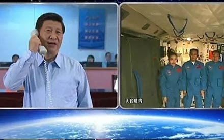 情滿太空-習(xí)近平與宇航員的兩次通話