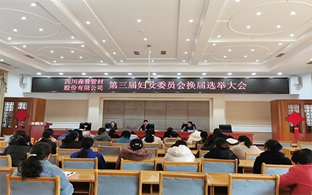 四川森普管材股份有限公司第三屆婦女委員會(huì)和第四屆團(tuán)委委員會(huì)換屆選舉大會(huì)順利召開